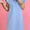 Textured blue Dress- L