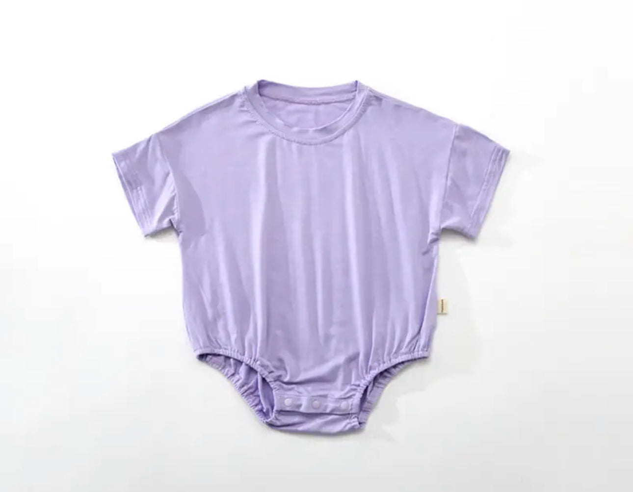 Bamboo T-shirt bubble purple