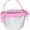 Bow floral Easter basket - includes name