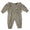 Evelyn romper- khaki gingham