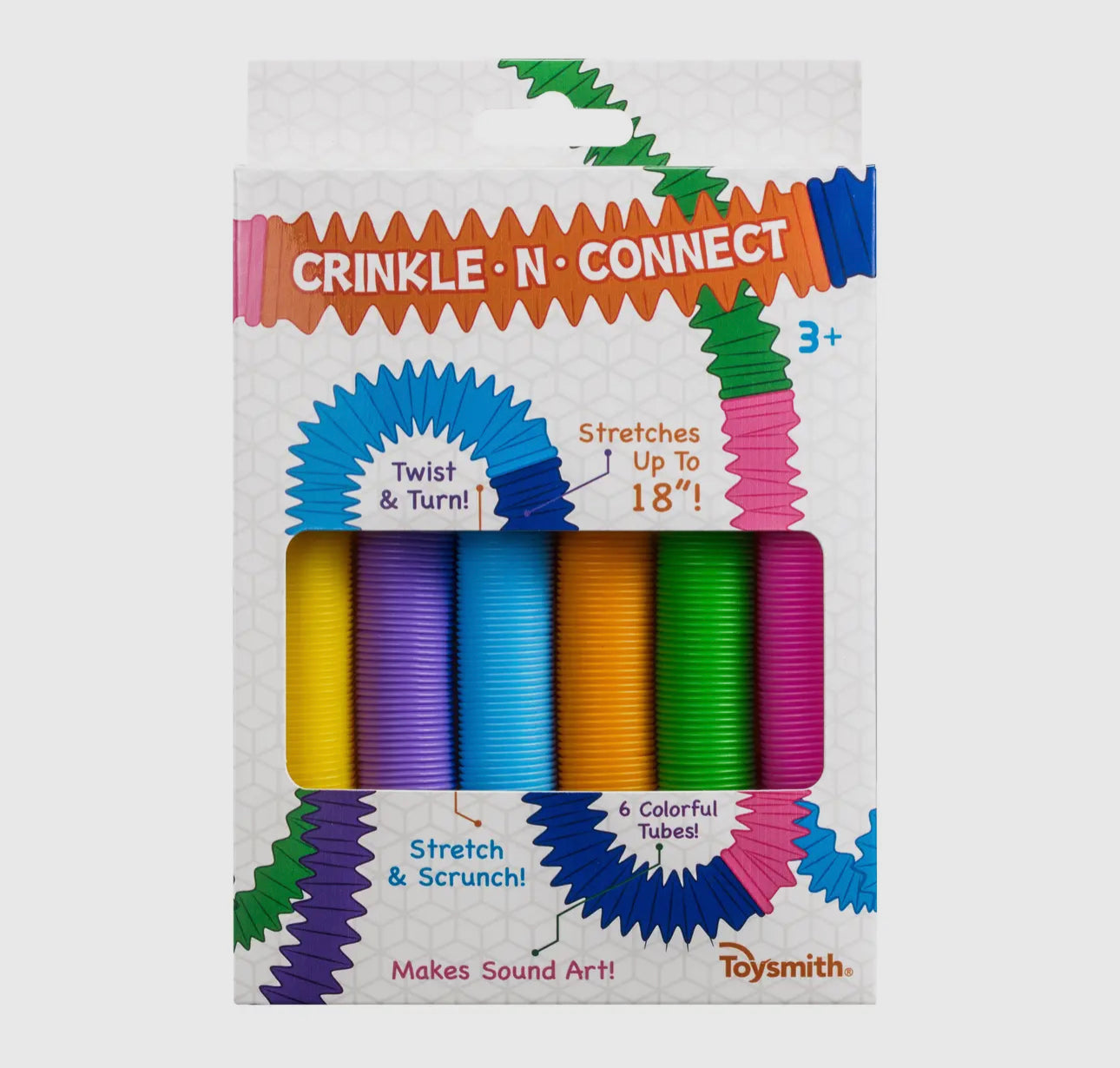 Crinkle and connect pack of 6