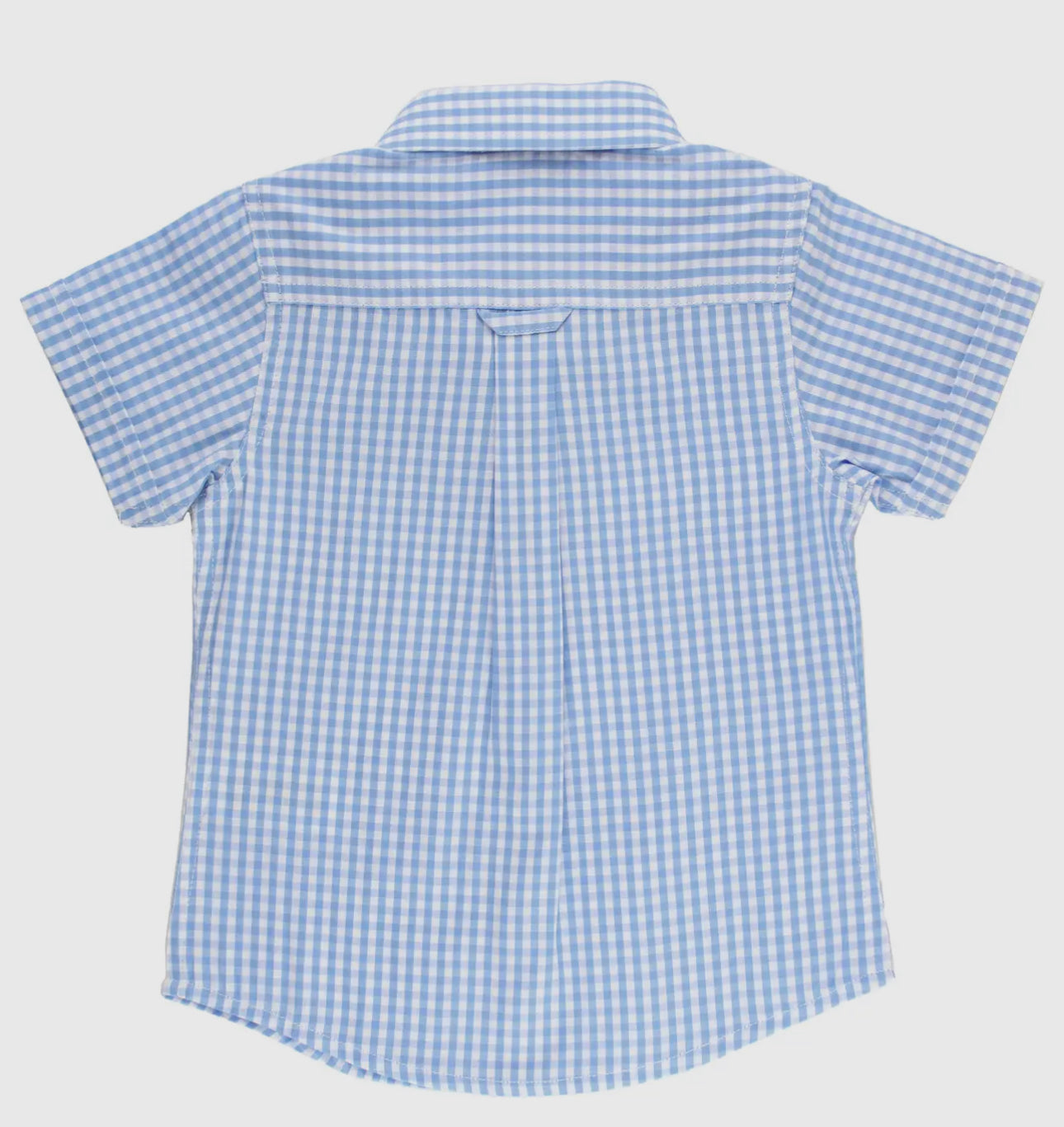 Ruggged butts cornflower blue gingham button down