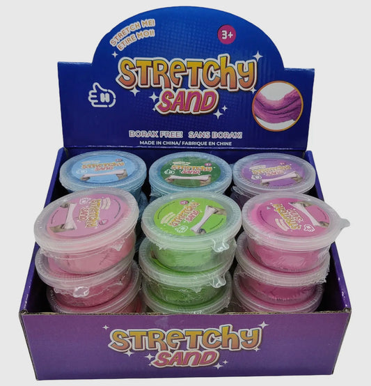 Stretchy sand