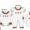 Girls French knot football set