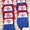 Red/navy colorblock bubble +$5 for embroidery