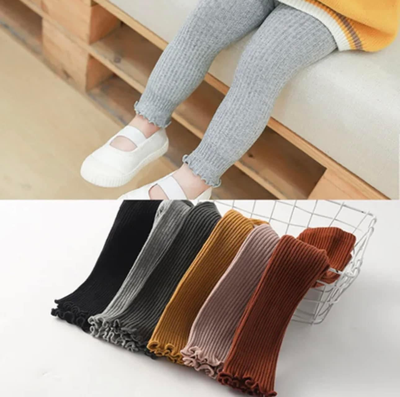 Ruffle tight leggings