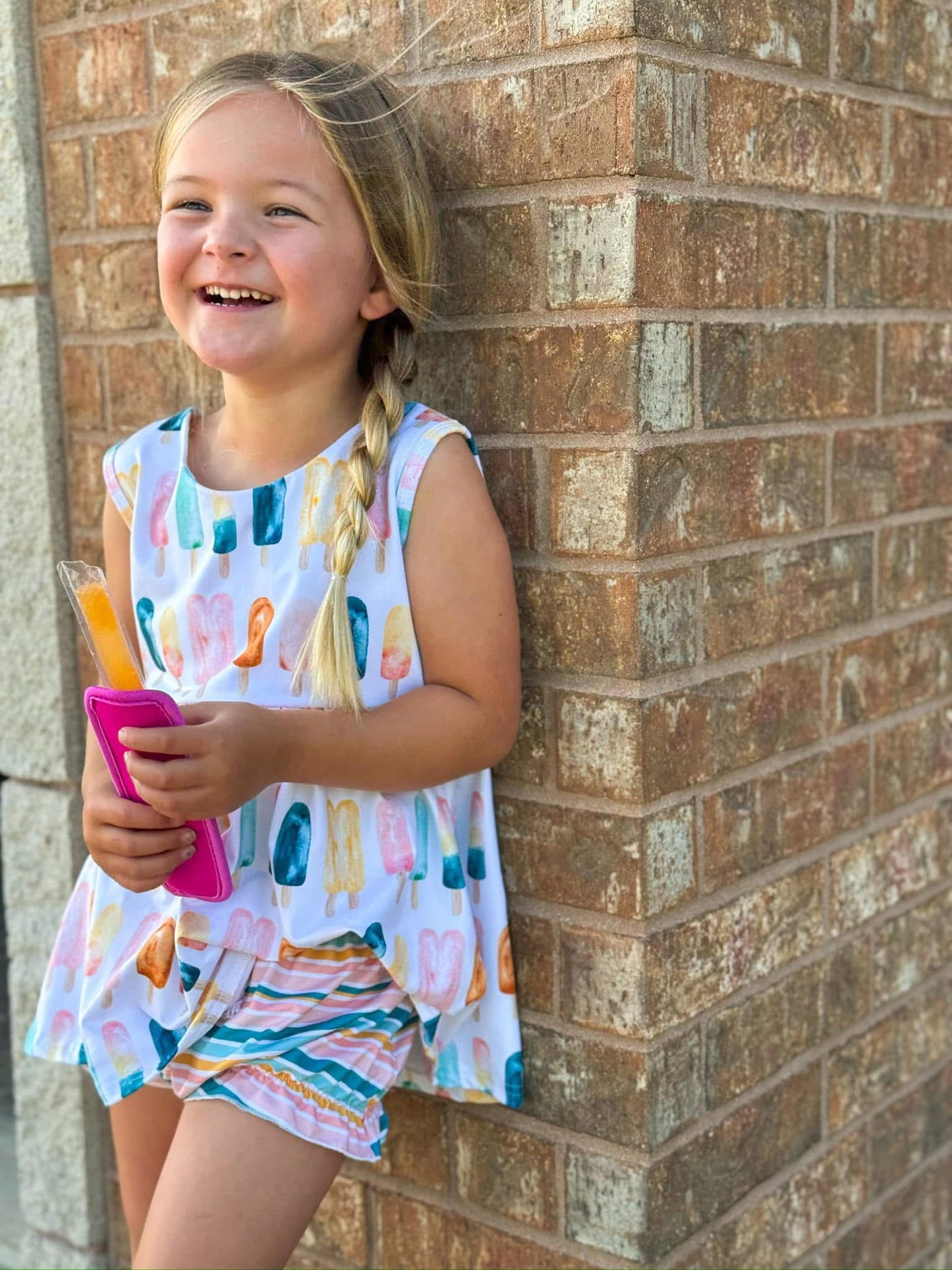 Popsicle short set