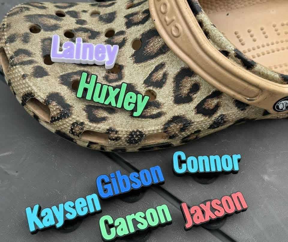 Croc charms ETA early Dec