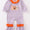 Boo Appliqué girls romper