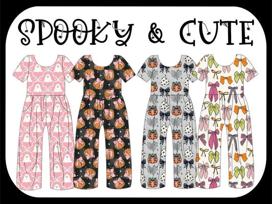 Pink ghost jumpsuit