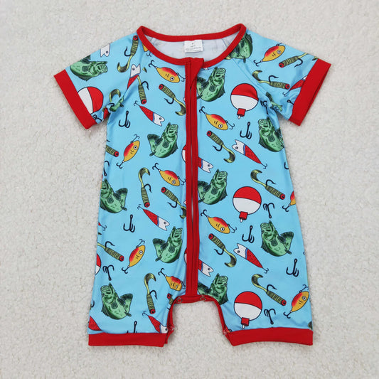 Fishing boys short zippy