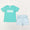 I heart daddy short set