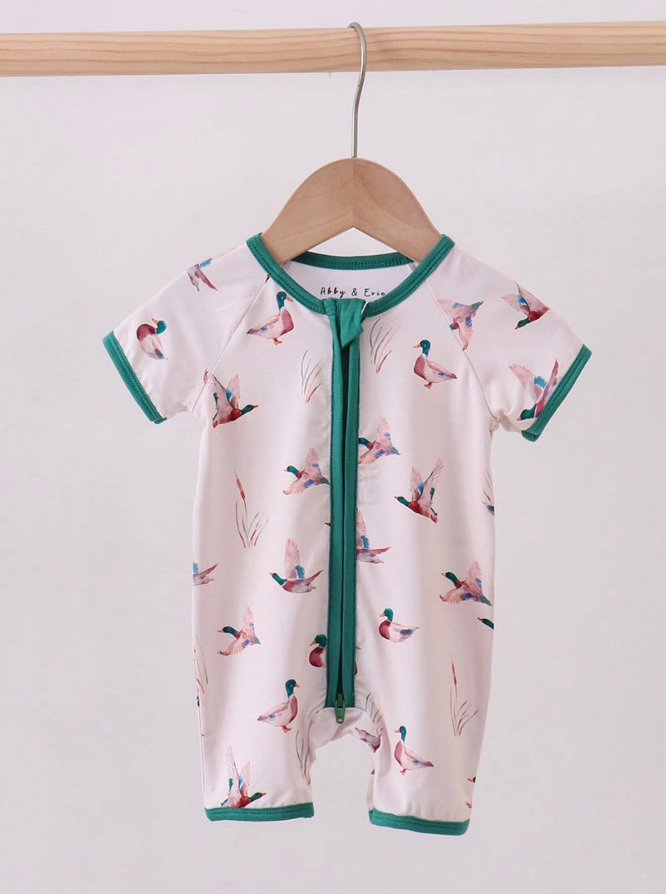Duck bamboo romper