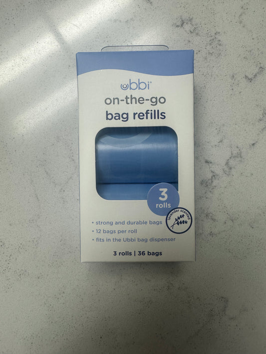Ubbi disposable bag refill pack of 3