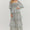 Ruffle tiered floral long sleeve maxi dress