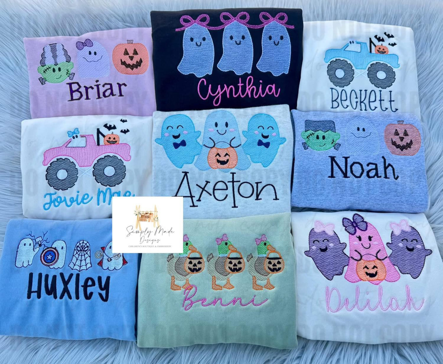 Halloween embroidery ETA OCT