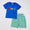 Boys back to school short set