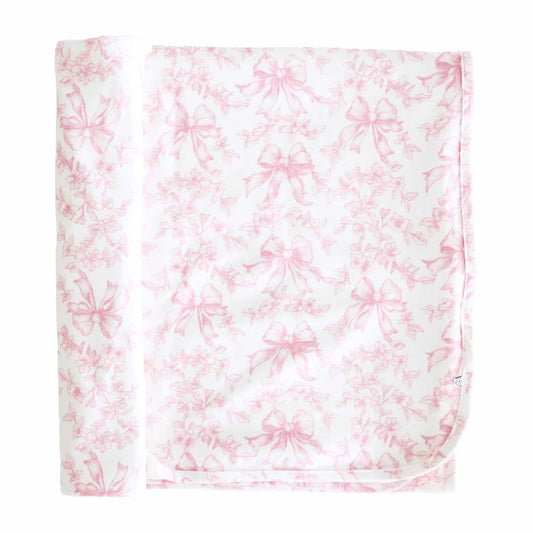 Fancy Frills oversized bamboo swaddle