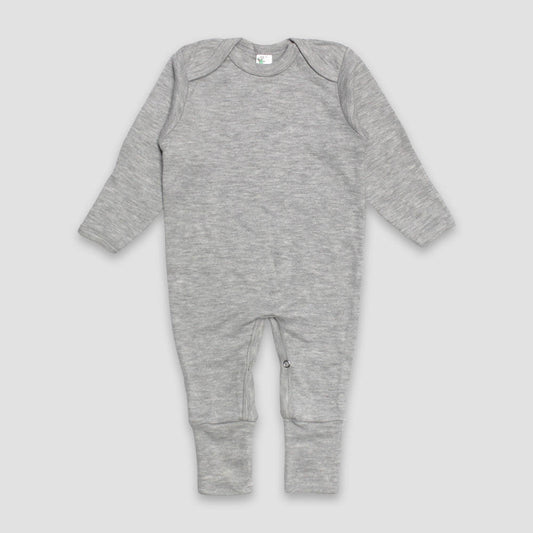 Baby romper- INCLUDES EMBROIDERY Fold over feed & hands
