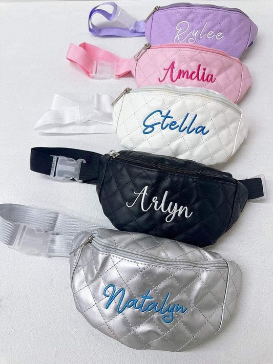 Silver cross body- add $8 for embroidery