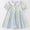 Blue floral girls dress