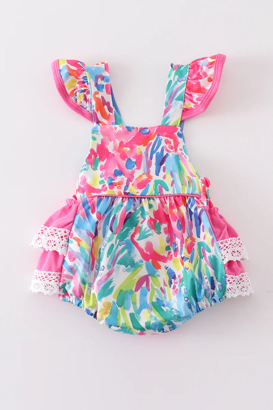 Pink Lilly girls bubble