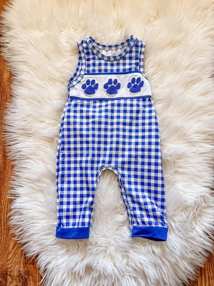 Paw print trio boys longall