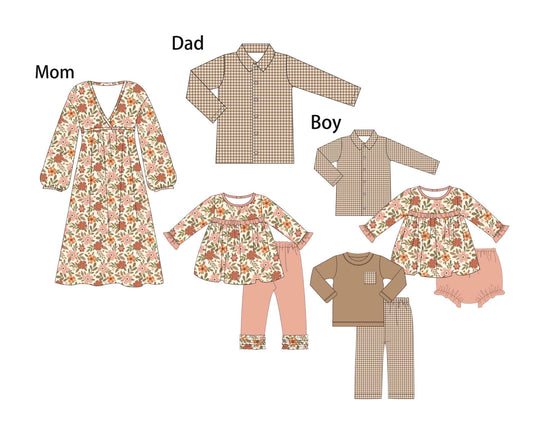 Plaid Dad button down (ADULT)