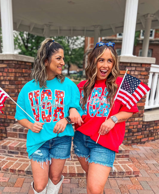 Lagoon USA star tee