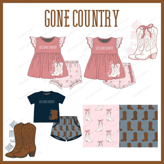 Gone country set boy