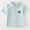 Mint crab embroidered boys button down