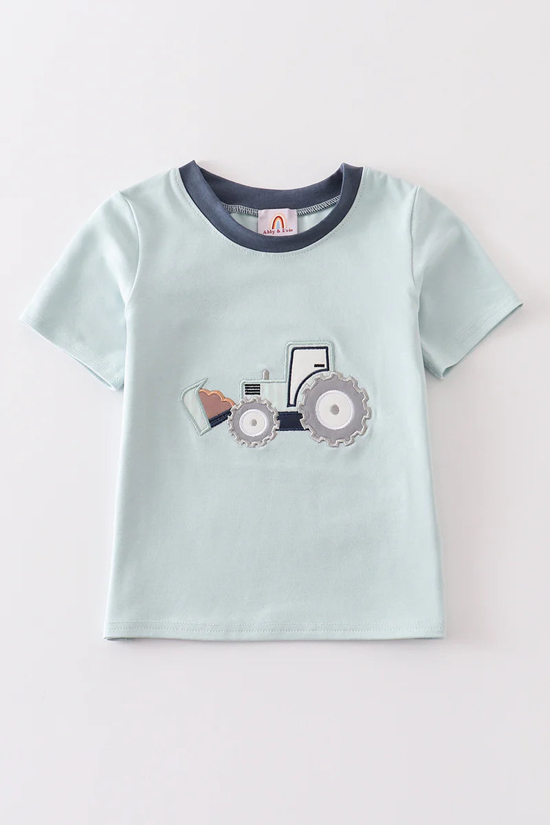 Sage bulldozer boys top