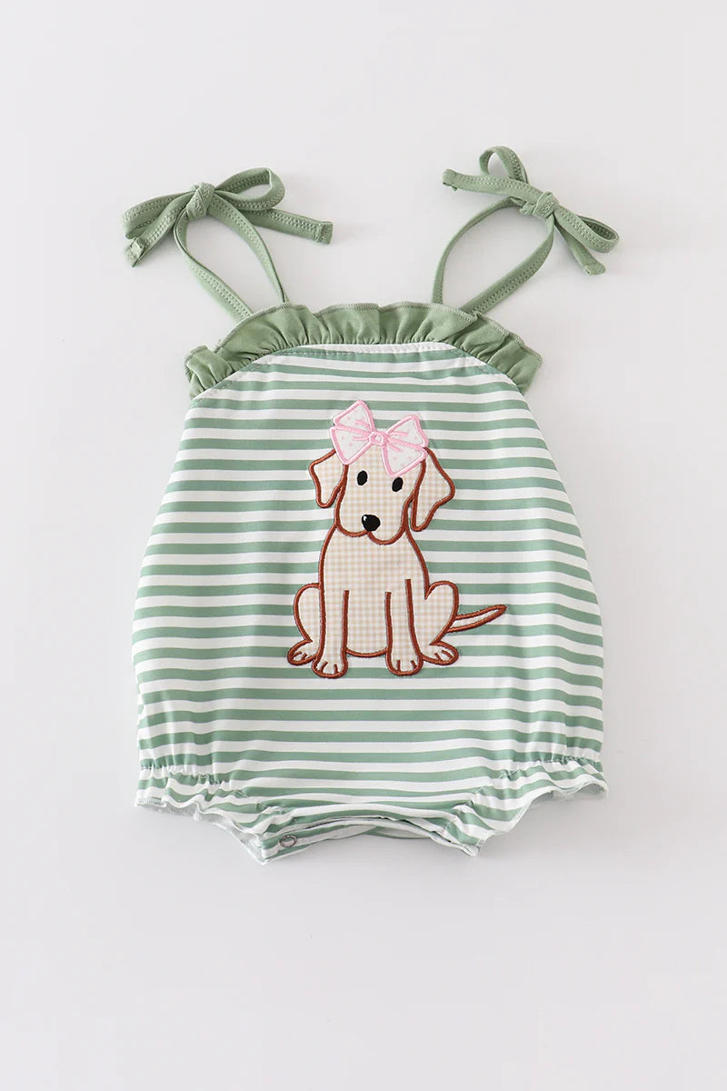 Sage puppy girls bubble