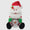 Snowglobe Santa singing dancing