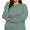 Plus size pullover - jade