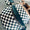 Checkered sling purse
