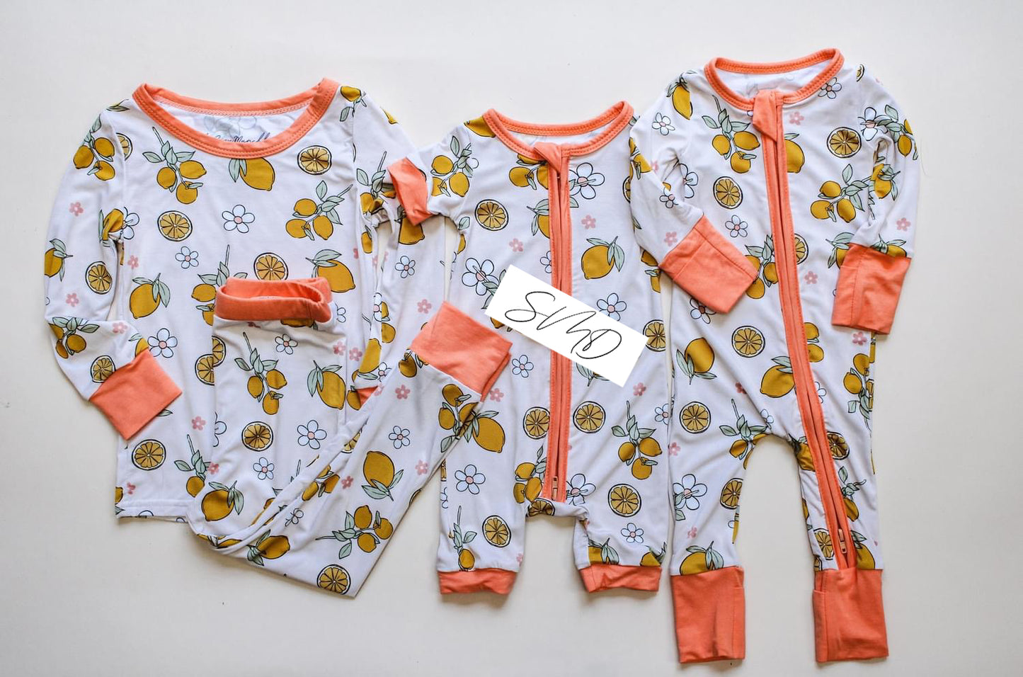 Lemon bamboo 2pc set