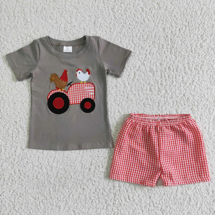Tractor short set