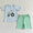 Tractor boys short set