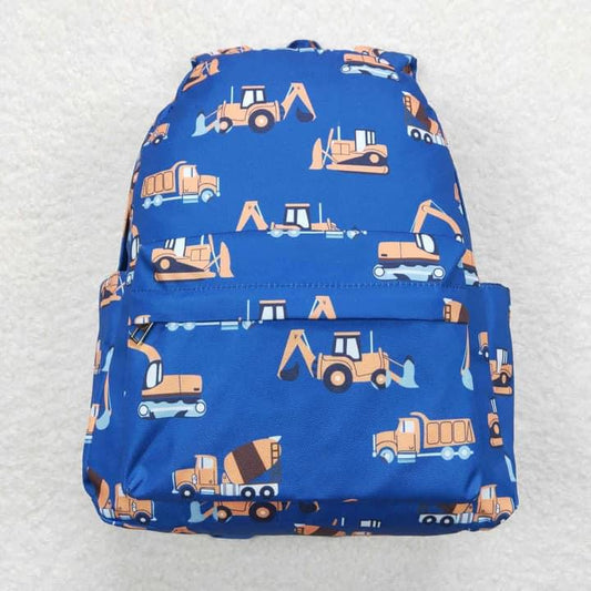 Full size excavator backpack- includes name