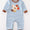Turkey football boys romper