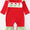 French knot Christmas romper