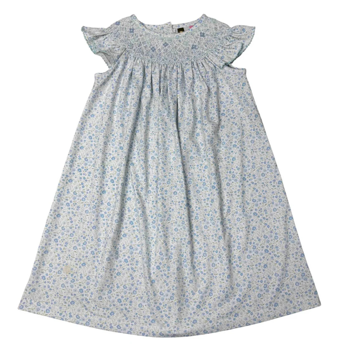 May flowers smocked dress