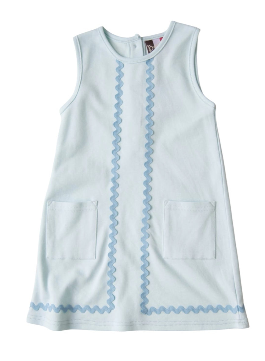 Blair A line dress- mint