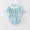 Cross smocked bubble