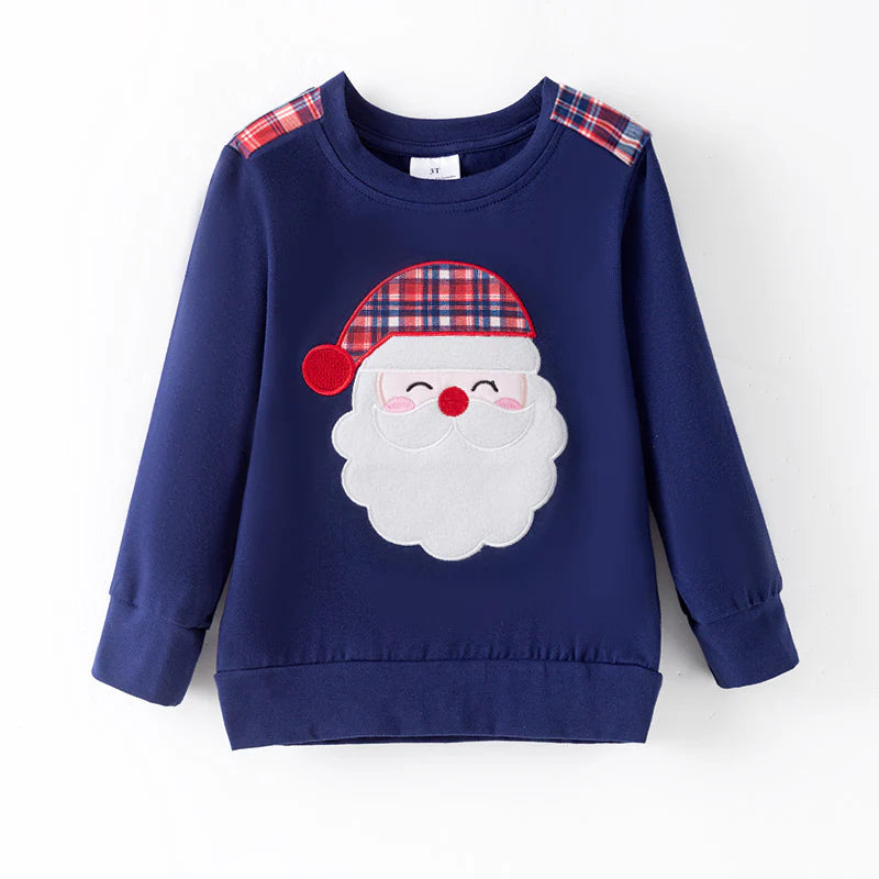 Santa Christmas top