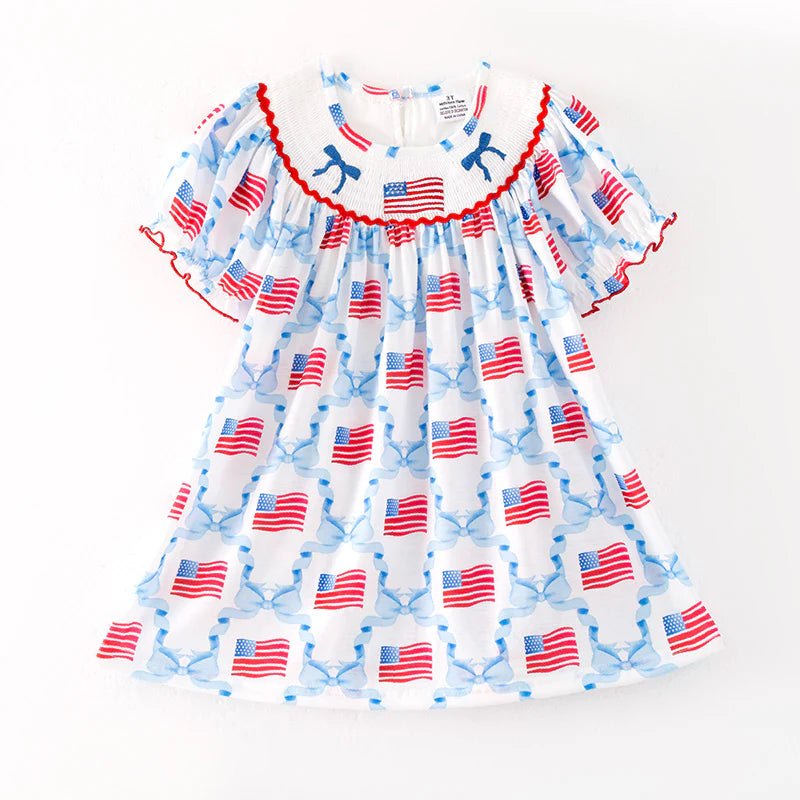 Flag bow dress