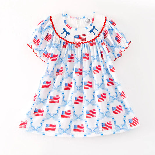 Flag bow dress
