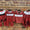 Red smocked Santa boys set