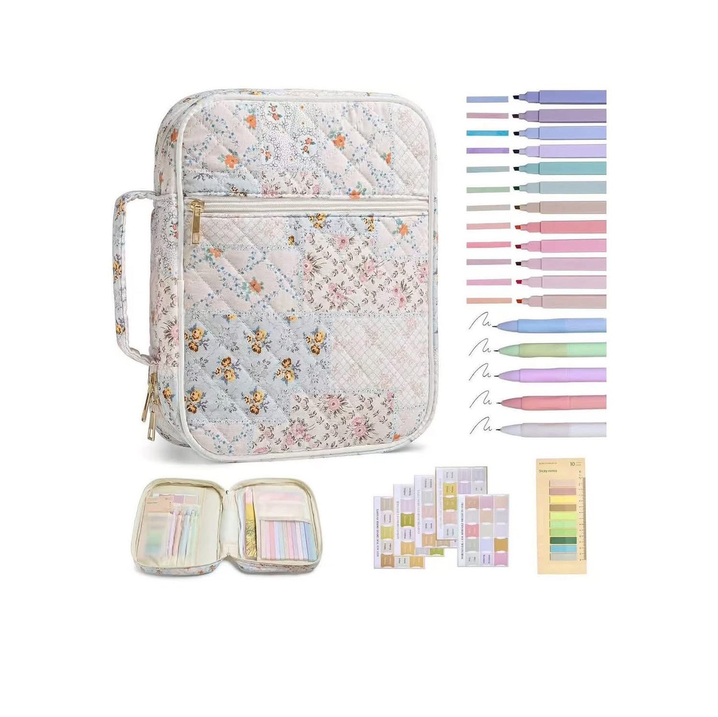 Bible cover with accessories